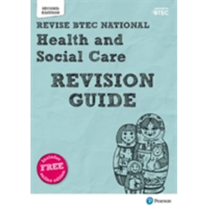 Image of BTEC National Health and Social Care Revision Guide : Second edition