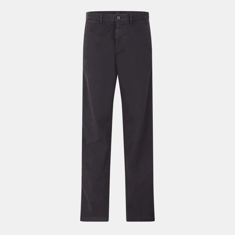 Image of Boss Mens Crigan Straight Fit Trousers Dark Blue male 28R