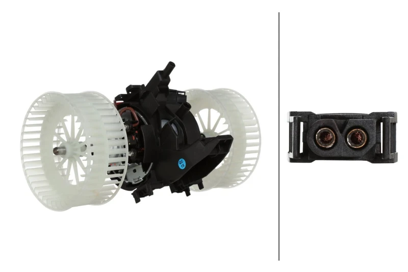 Image of HELLA Blower motor HELLA 8EW 366 400-381