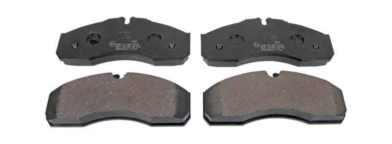 Image of DT Spare Parts 4.91907 Brake pad set Front Axle Brake Pad Set,disc brake (402)
