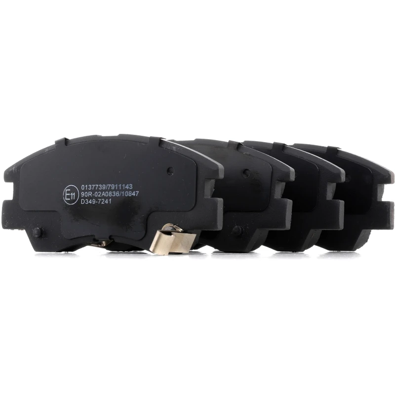 Image of STARK SKBP-0011235 Brake pad set Front Axle, with acoustic wear warning Brake Pad Set,disc brake (402)