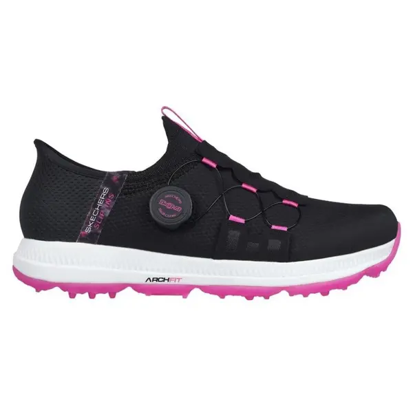 Image of Skecher GO GOLF ELITE 5 SLIP 'IN Womens Shoes - BKPK - UK5