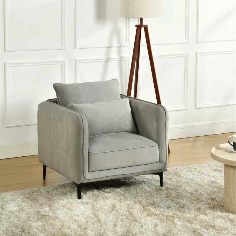 Image of Jack Wills Neptune Armchair Grey unisex One Size