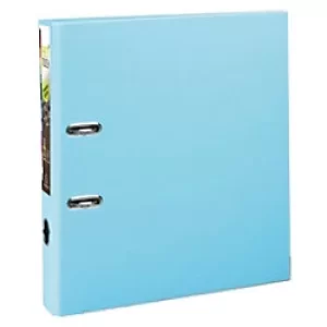 Image of Prem'touch Lever Arch File A4+ PP S50mm, 2 Rings, Light Blue, Pack of 10