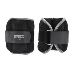 image of Urban Fitness Wrist / Ankle Weights 2 x 2kg