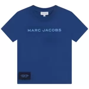 image of Marc Jacobs Boy'S Logo t Shirt - Blue