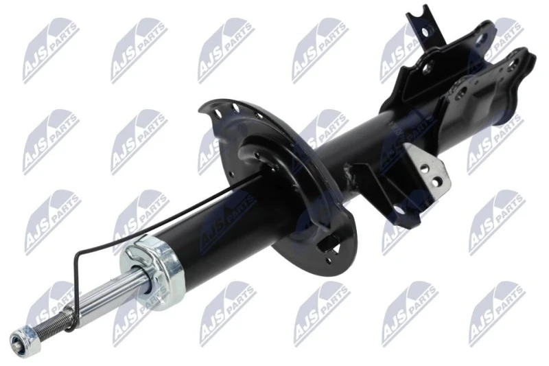 Image of NTY A-KA-316 Shock absorber Front Axle Left, Gas Pressure, Suspension Strut, Top pin Shock Absorber (854)