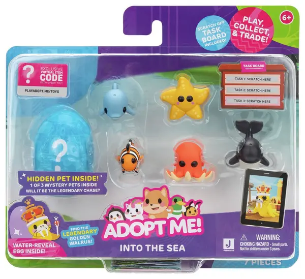 image of Adopt Me! Adopt Me! 6 Pack Into the Sea Multipack