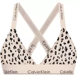 image of Calvin Klein Modern Cotton Crossback Bralette - Multi