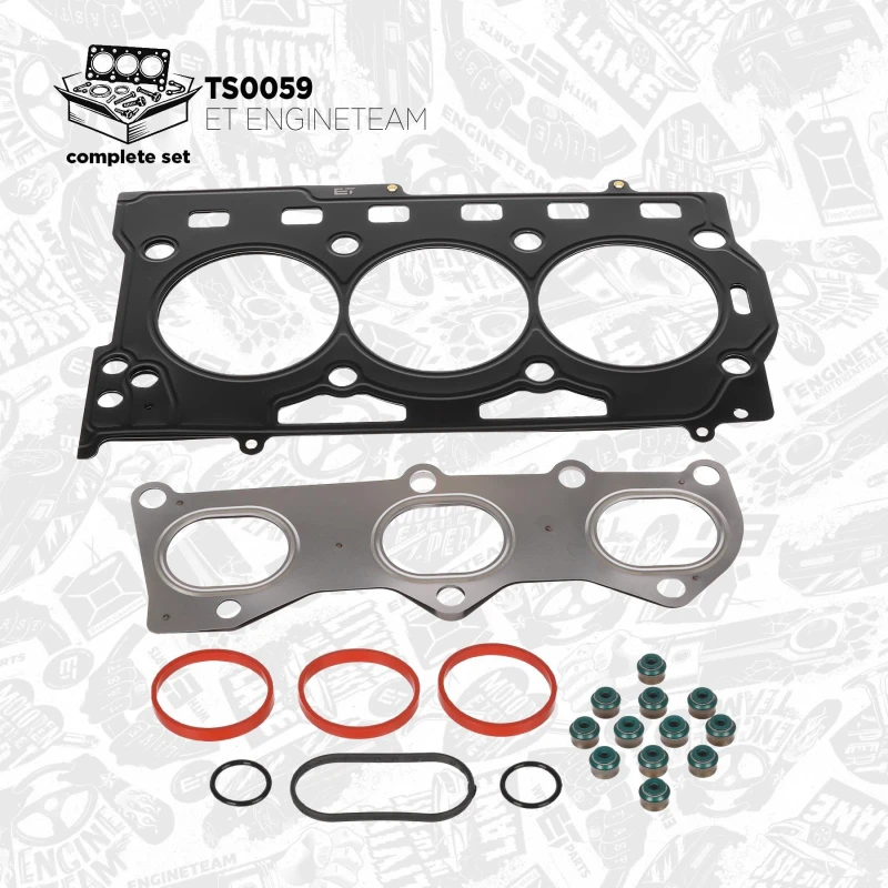 Image of ET ENGINETEAM Gasket Set, cylinder head ET ENGINETEAM TS0059