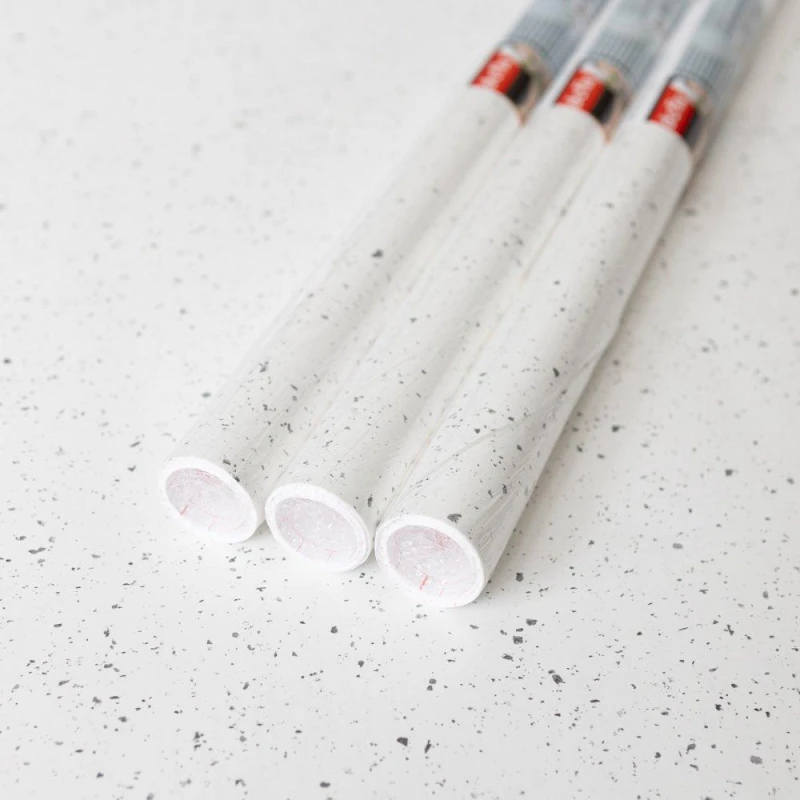 Image of D C Fix dc fix White Granite Mt Self Adhesive Vinyl Pack 3 Self Adhesive Vinyl 67X2 PACK3 White 41045001000