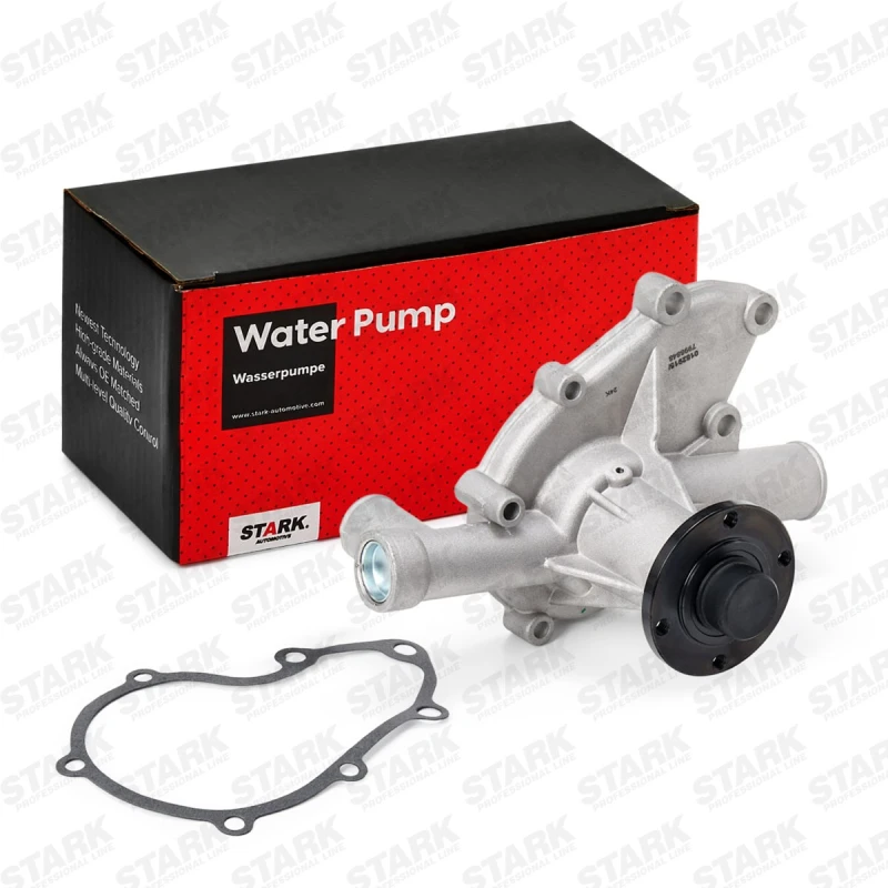 Image of STARK SKWP-0520170 Water pump Cast Aluminium, without belt pulley, with flange, with gasket/seal Cast Aluminium Water Pump (1260)