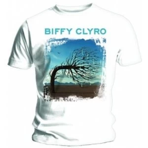 Image of Biffy Clyro Opposites White T Shirt: Large
