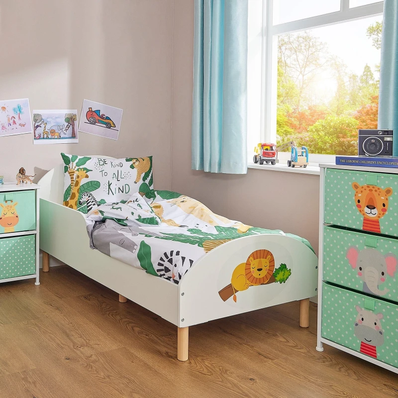 Image of Liberty House Liberty House Lion Toddler Bed - White