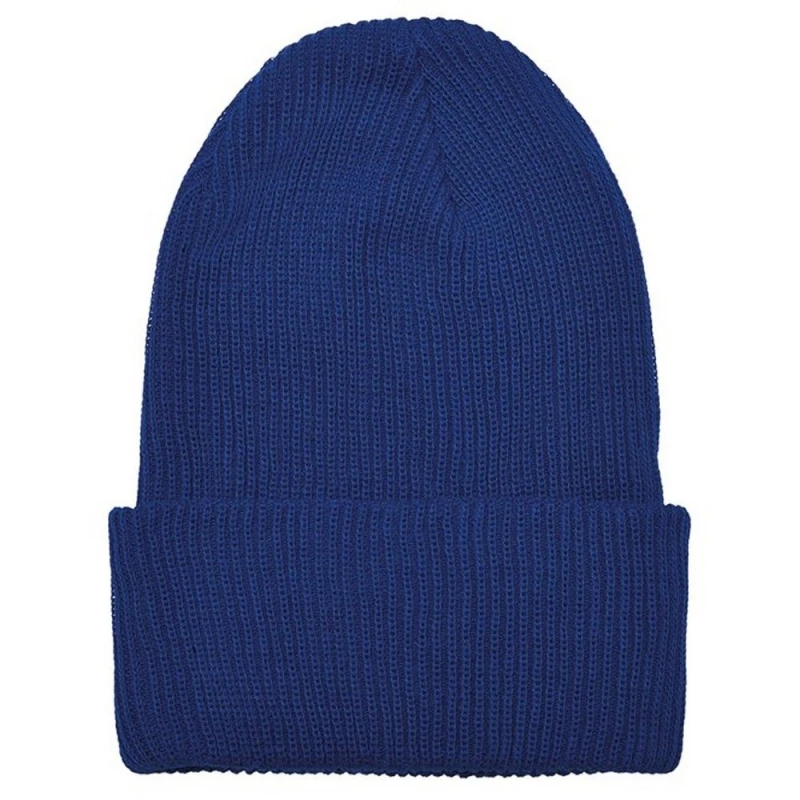 Image of Flexfit Flexfit Men Knitted Yarn Beanie in Blue Blue One Size Male 5063300286203