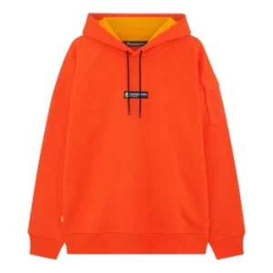 Image of Timberland Earthkeepers By Raeburn Hooded Sweatshirt In Orange Orange Men, Size S