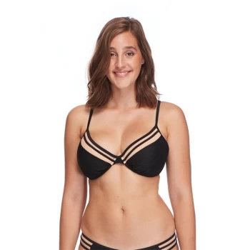 Image of Body Glove Scandal Solo Bikini Top - Black