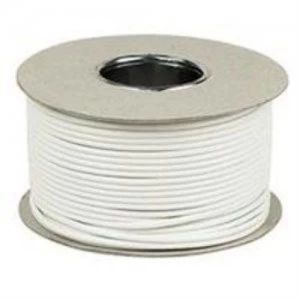 image of Labgear 4 Pair 8 Core Round White CW1308 Telephone Cable - 100 Meter