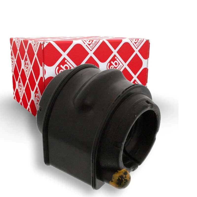 Image of FEBI BILSTEIN 46543 Stabilizer Bushes Rear Axle, Rubber Rubber Anti-roll Bar Bush Kit (1334)