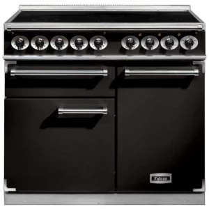 image of Falcon F1000DXEIBL-C 100100 100cm Deluxe Induction Range Cooker