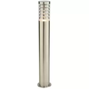 image of Endon Tango - Outdoor Bollard Light Stainless Steel IP44, E27