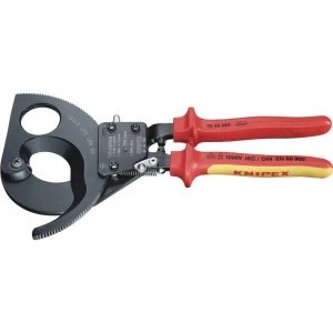 Image of Knipex Insulated Heavy Duty Cable Cutters 250mm