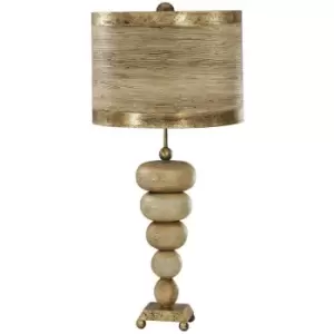 image of Elstead Retro - 1 Light Table Lamp Steel, E27