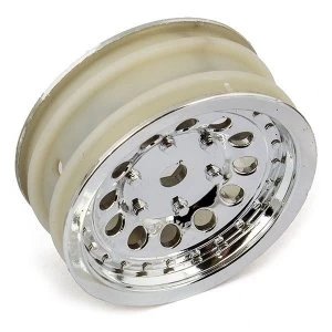 Image of Associated Cr12 Wheel Set Chrome