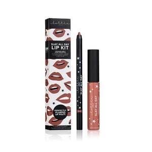 Image of Lottie London Slay All Day Lip Kit Fleek Nude
