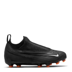 image of Nike Phantom Academy GX Junior Firm Ground Football Boots - Black