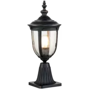 Image of Elstead Lighting - Elstead Cleveland Outdoor Pedestal Light Weathered Bronze, IP44