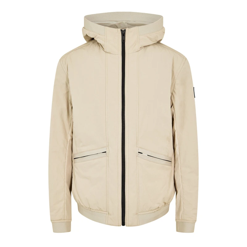 Image of Boss Mens Ogmare Softshell Jacket Light Beige male 36 (46)