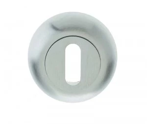 image of LocksOnline Round Bevelled Keyhole Escutcheon