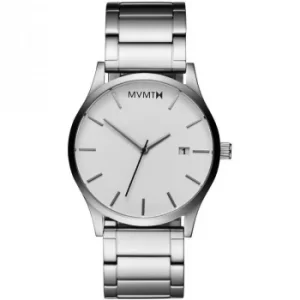 image of MVMT White Silver Classic Watch