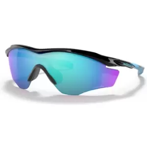 image of Oakley M2 Frame XL Pol Blk w/ PRIZM Sapph Sunglasses