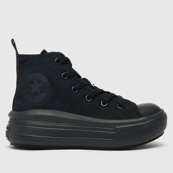 Converse Black all star hi move Junior Trainers