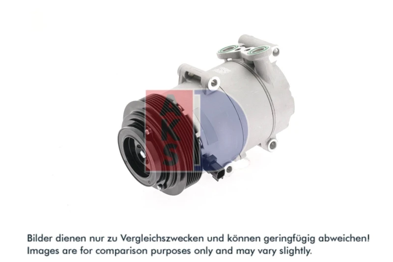 Image of AKS DASIS 851096N AC Compressor PAG 46, Refrigerant: R134a Compressor,air conditioning (447)