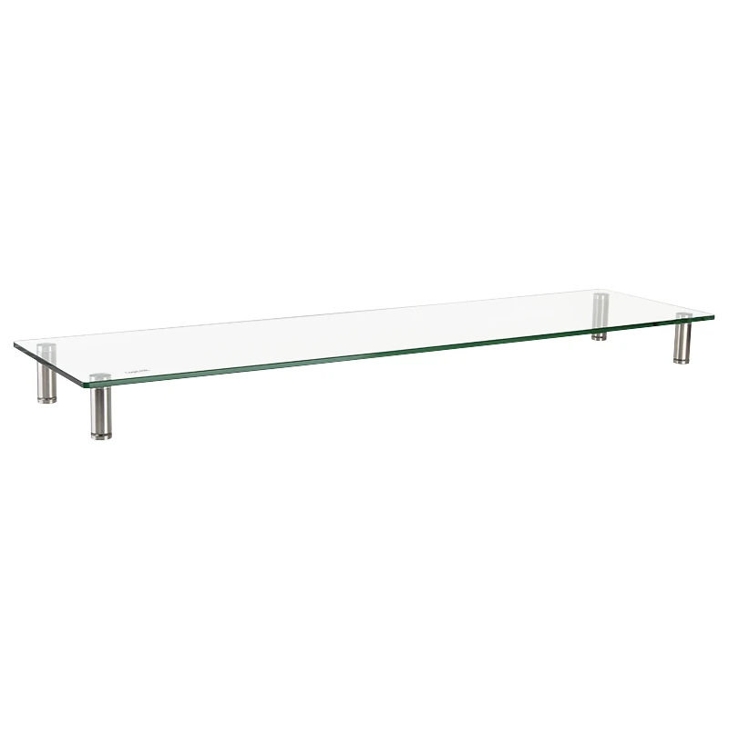 Image of LogiLink BP0060 monitor mount / stand Desk Stainless steel. Transparen