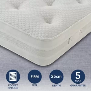 Image of Silentnight Firm 1400 Pocket Ortho Mattress White