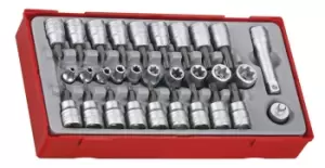Image of Teng Tools TTTX30 30 Piece 3/8" Drive TX/TPX/TXE Socket Set