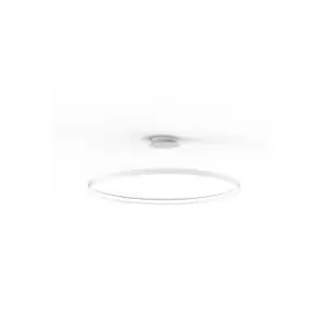 image of Circle Integrated LED Pendant Ceiling Light, White, 7820lm, 3000K