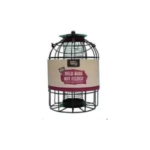 Bird Feeder Nut Feed squirrel guard Bird Feeder with Cage Outdoor Caged Feeder