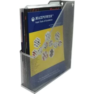 Image of Wire Mesh Magazine File Silver