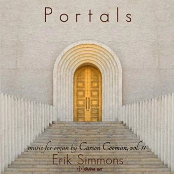 image of Erik Simmons - Portals: Music for Organ By Carson Cooman CD