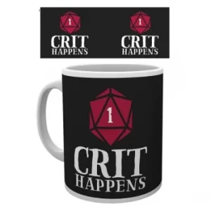 Image of Let's Roll Crit Happens Mug