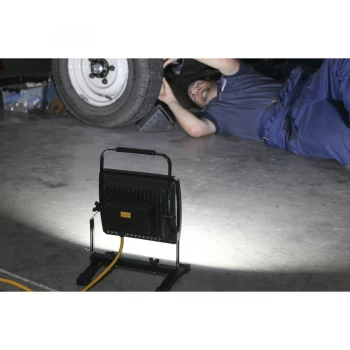 Image of Sealey LED095 Portable Floodlight 50W SMD LED 110V