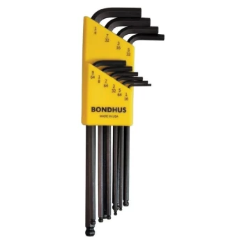 Image of Bondhus - BLX10 Ball End Wrench Set (10-PC)