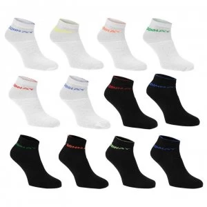 image of Donnay Crew Socks 12 Pack Childrens - Bright Asst