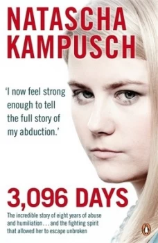 Image of 3 096 Days by Natascha Kampusch Paperback