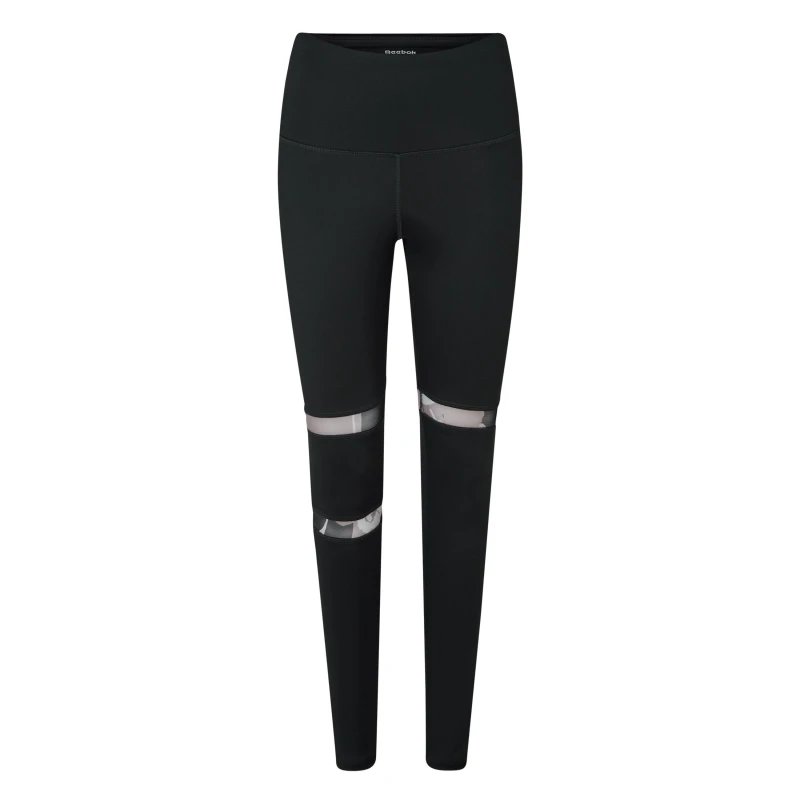 Image of Reebok Myt Detail Leggings Womens Gym Legging - Black 4